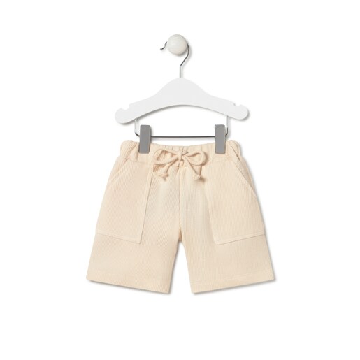 Tous Baby Boys Outfit In Classic Ecru