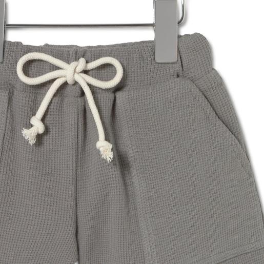 Tous Baby Boys Outfit In Classic Grey