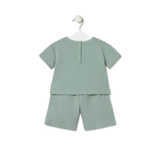 Tous Baby boys outfit in Classic mist