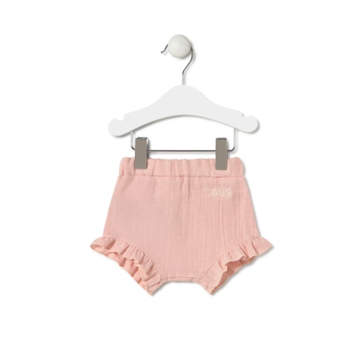 Tous Baby Girls Outfit In Classic Pink