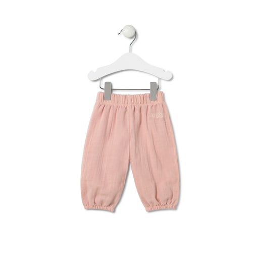 Tous Baby Girls Outfit In Classic Pink