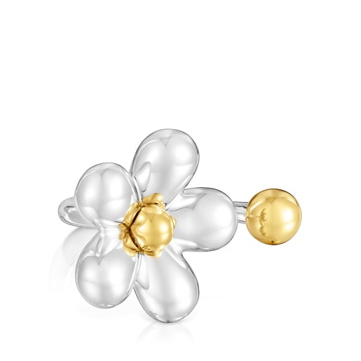 Tous Bague ouverte bicolore Daisy