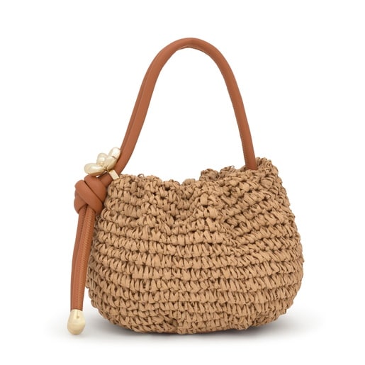 Tous Bonbonnière en raphia camel TOUS Daisy
