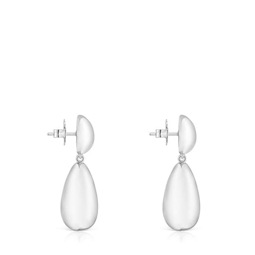 Tous Boucles d’oreilles en argent longues Daisy