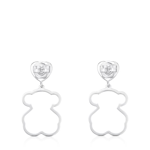 Tous Boucles D’oreilles New Silueta En Argent