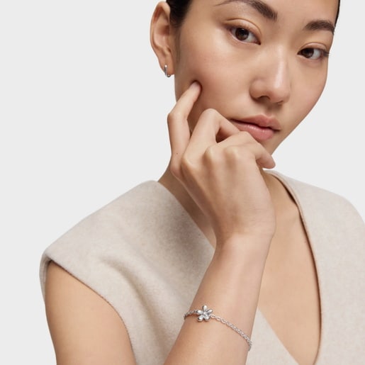 Tous Bracelet Chaîne En Argent Daisy