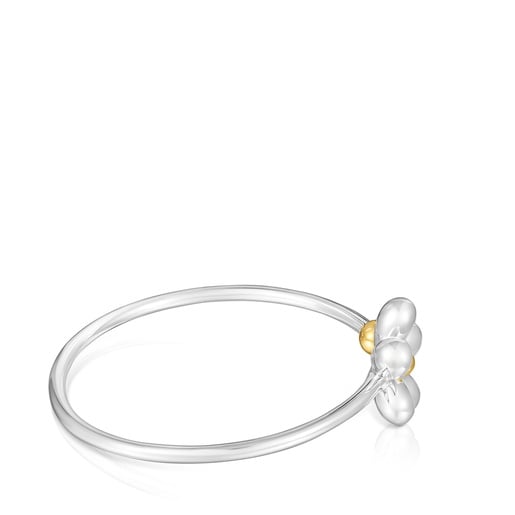 Tous Bracelet manchette bicolore Daisy