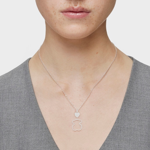 Tous Collier New Silueta En Argent