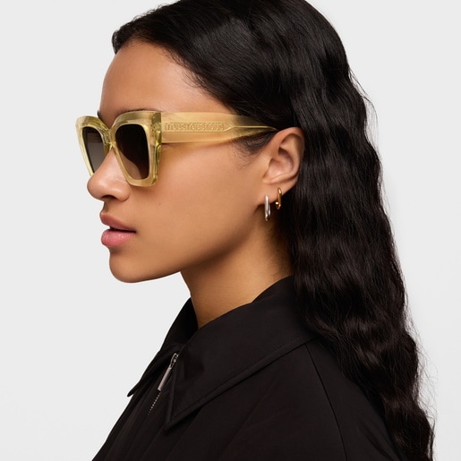 Tous Lunettes De Soleil Beiges TOUS Logo Repeat