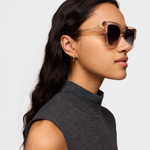 Tous Lunettes De Soleil Beiges TOUS Square Icon