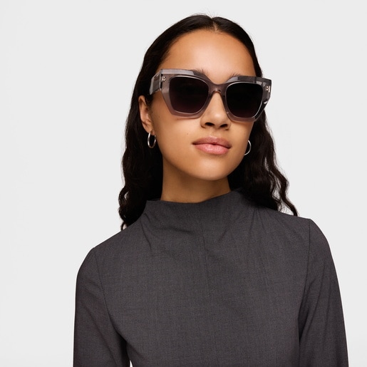 Tous Lunettes de soleil grises TOUS Logo Repeat