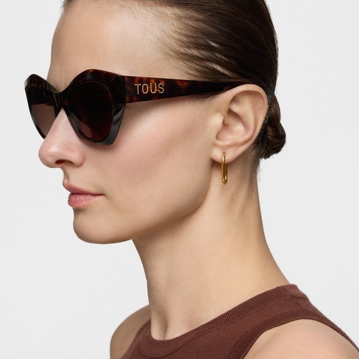 Tous Lunettes de soleil havane TOUS Faceted Logo