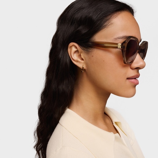 Tous Lunettes De Soleil Marron TOUS Hexagon Icon