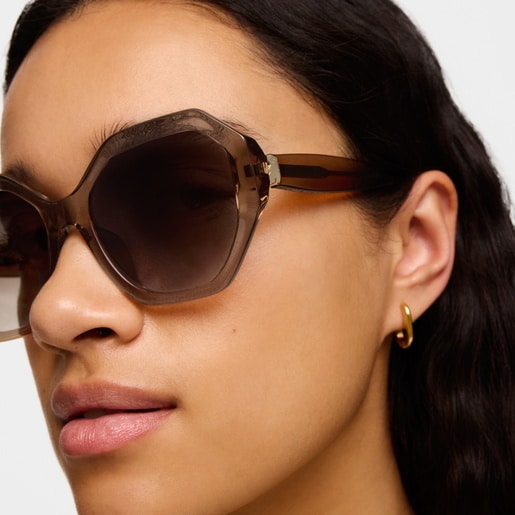 Tous Lunettes De Soleil Marron TOUS Hexagon Icon