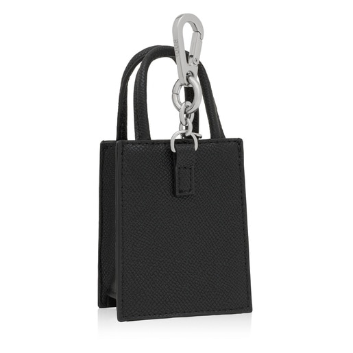 Tous Porte-clés mini sac pop noir