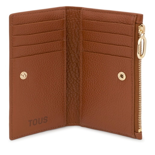 Tous Portefeuille En Cuir Camel TOUS Buckles