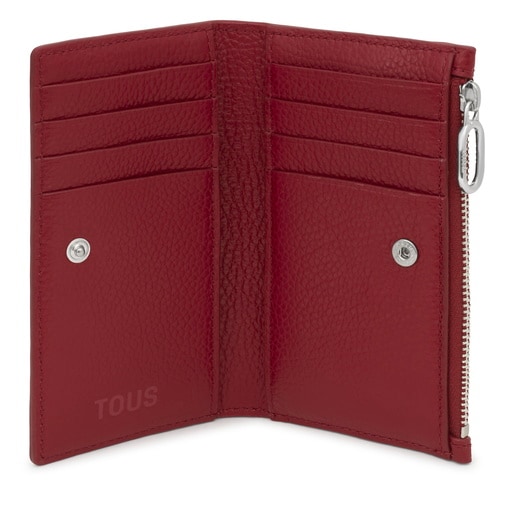 Tous Portefeuille En Cuir Grenat TOUS Buckles