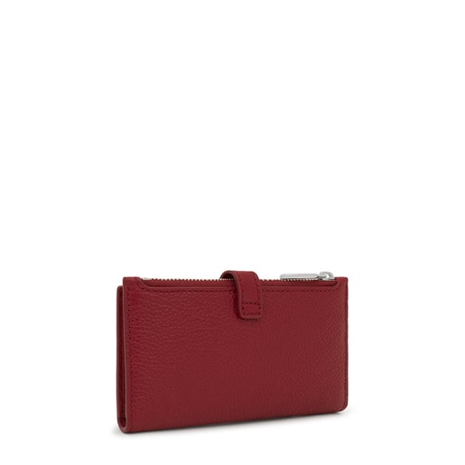 Tous Portefeuille en cuir grenat TOUS Buckles