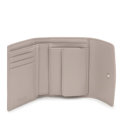 Tous Portefeuille Pocket Taupe TOUS Bloom
