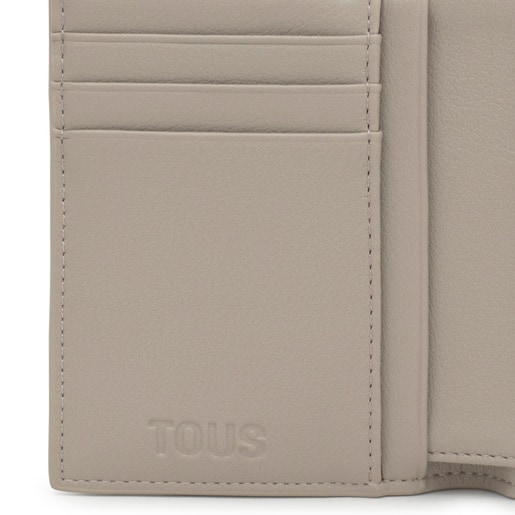 Tous Portefeuille Pocket Taupe TOUS Bloom
