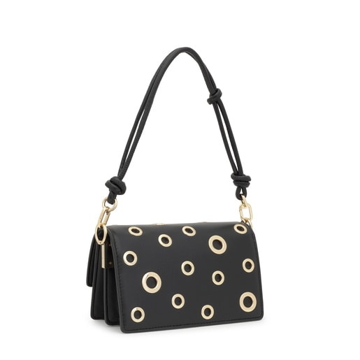 Tous Sac à bandoulière noir petit Audree Eyelets