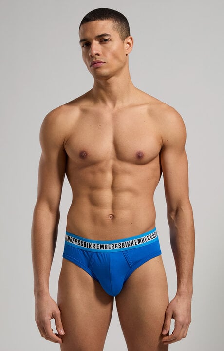 bikkembergs 3-pack men's briefs in assorted colours