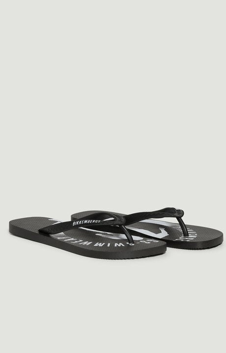 Bikkembergs Black Men's Flip Flops