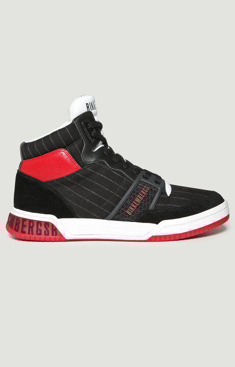 Bikkembergs Black Sigger Men's High Top Sneakers