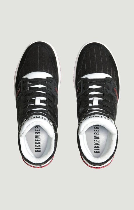 Bikkembergs Black Sigger Men's High Top Sneakers