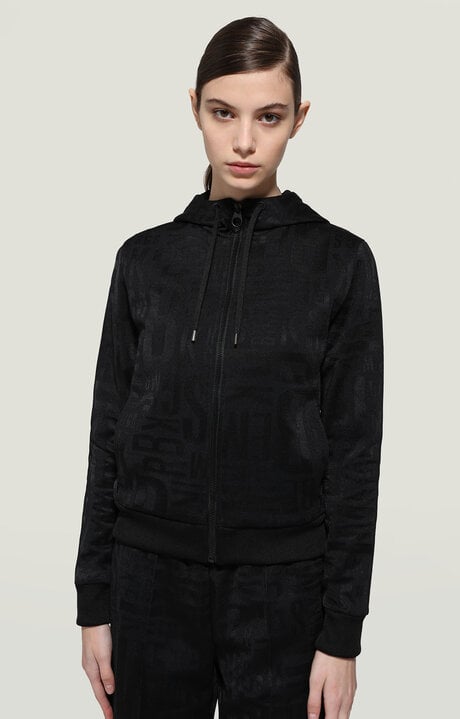 Bikkembergs Black Women's Sweatshirt - Jacquard