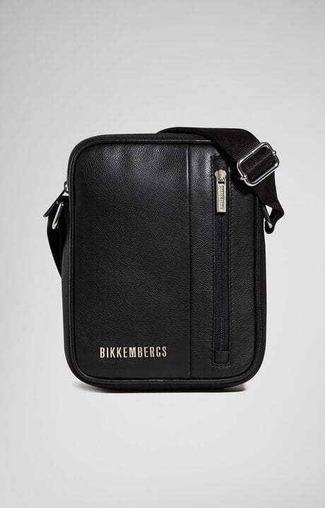 bikkembergs Blake men's leather bag