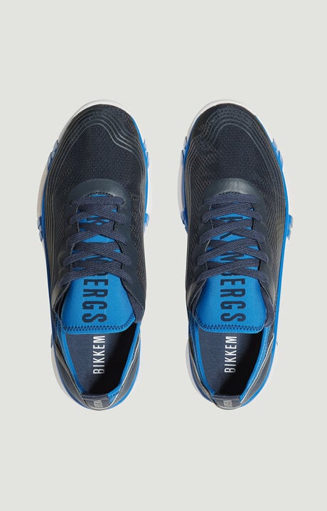 Bikkembergs Blue Koleby Men's Multi Media Sneakers