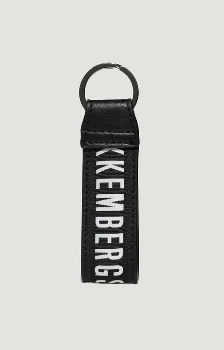 Bikkembergs Blue Men's Eco Leather Keyholder