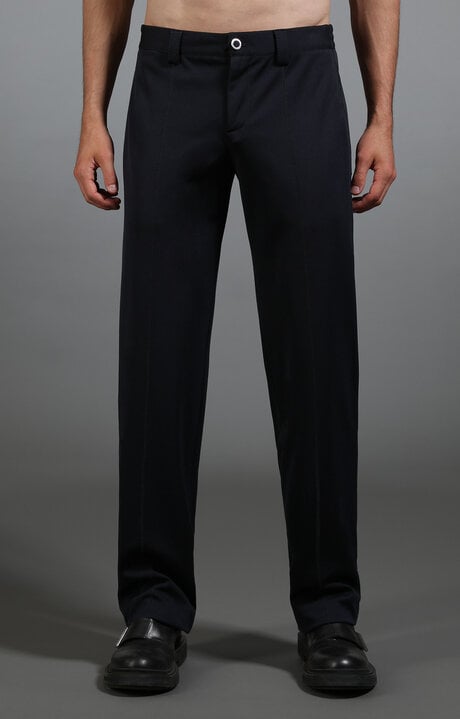 Bikkembergs Blue Men's Navy Trousers