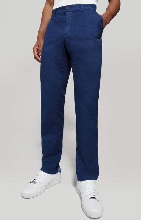 bikkembergs Blue Men's pants with pocket detail