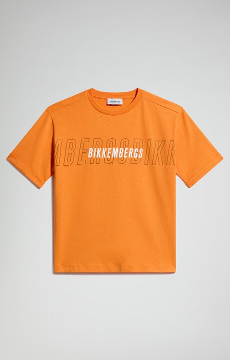 bikkembergs Boy's oversized t-shirt