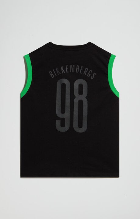 Bikkembergs Boy's Sleeveless T-shirt
