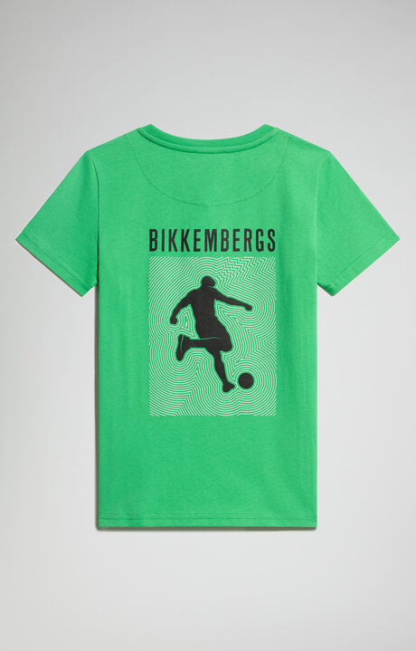 Bikkembergs Boy's T-shirt With Back Print