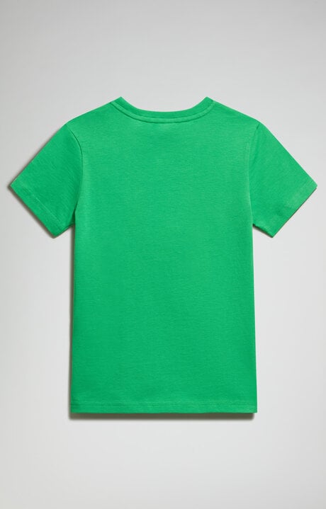 Bikkembergs Boy's T-shirt With Tone-on-tone Print