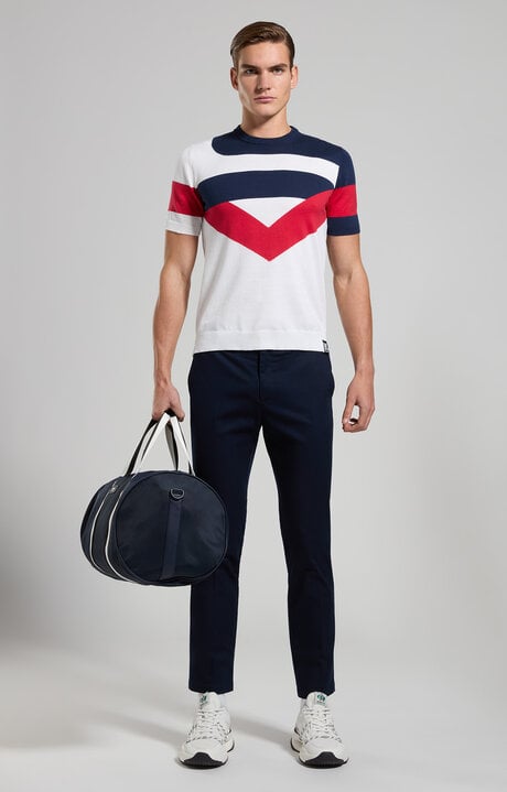 Bikkembergs Colour Block Men's Knit Top
