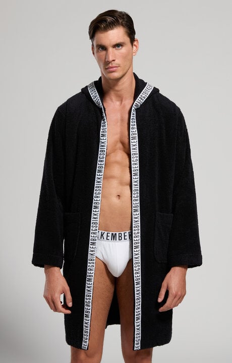 Bikkembergs Cotton Men's Robe