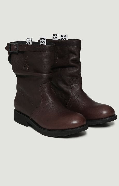 bikkembergs Dark Brown Women's biker boots