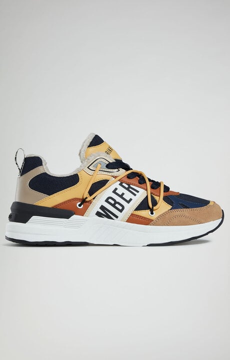 Bikkembergs Dunga M Men's Yellow Sneakers