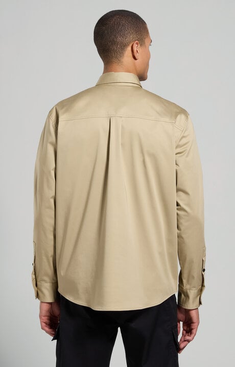 Bikkembergs Gabardine Men's Shirt