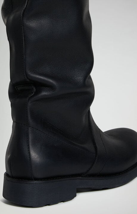 Bikkembergs GD Slouchy Women's Black Boots