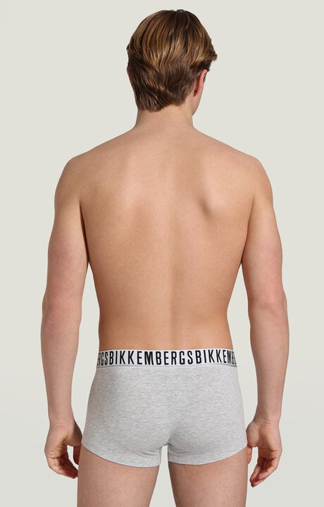 Bikkembergs Grey 3-pack Men's Boxer Briefs