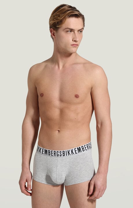 bikkembergs Grey 3-pack men's boxer briefs