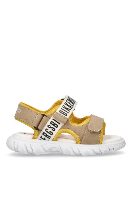 Bikkembergs Kyle Boys' Sandals In Eco Nubuck