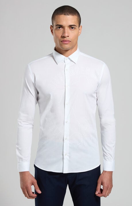 Bikkembergs Logo Print Men's Shirt - Slim Fit