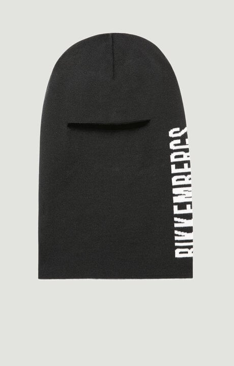 Bikkembergs Men's Black Balaclava Hat
